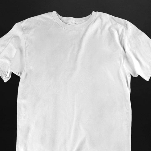 Raver Festival T-Shirt komplett in weiß Pure White Basic